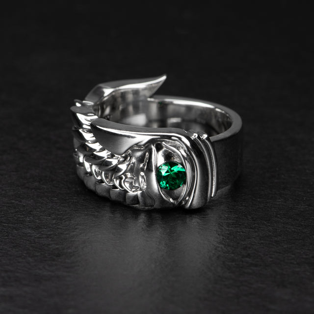 Emerald Band Ring - SERAPHIM