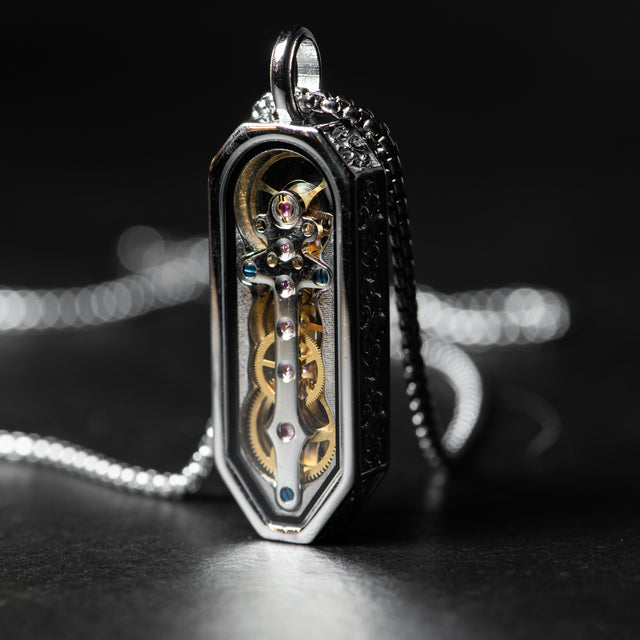 Steel Mechanical Pendant - WHIRLWIND