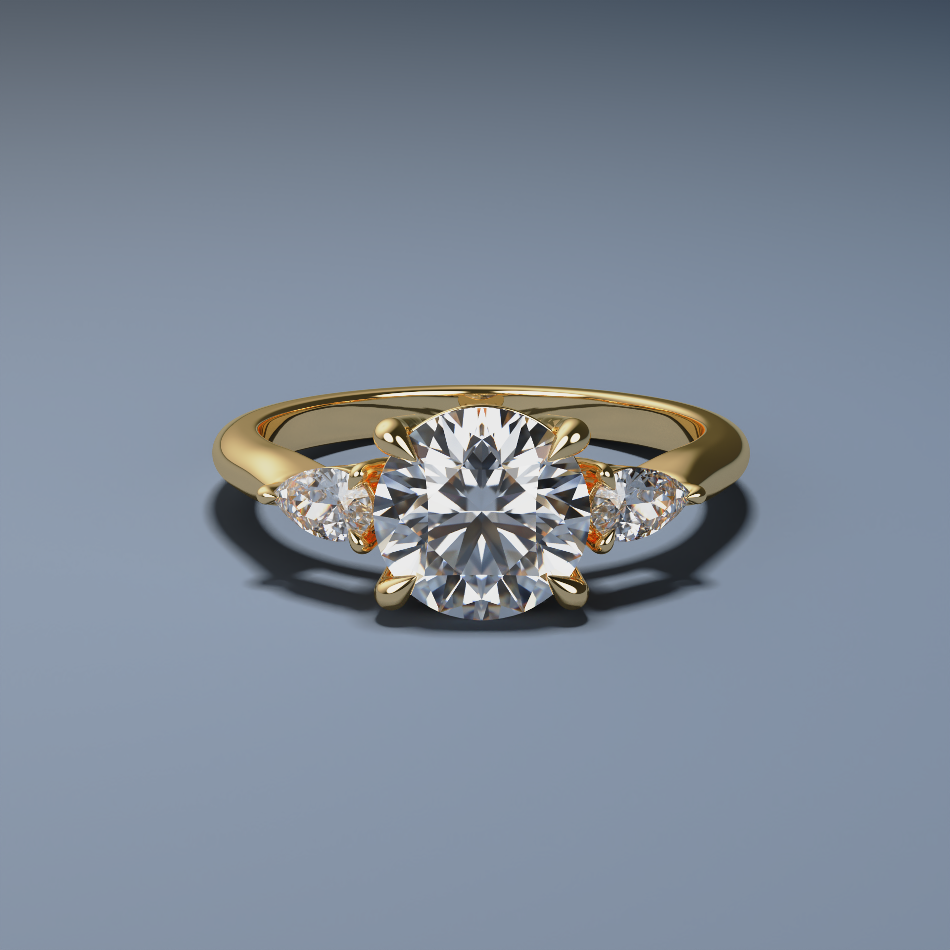 1.5ct Round Trilogy - ILLUMINATE