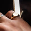 Gold Pinkie Ring - GOLDFINGER - AHW Studio