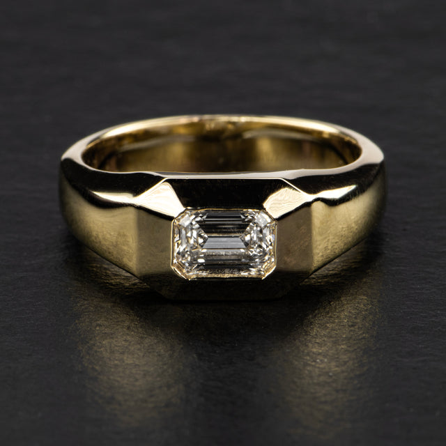 Gold Gemstone Signet - REALM