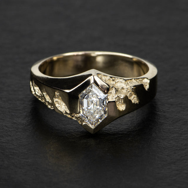 1ct Diamond Signet Ring - AEON