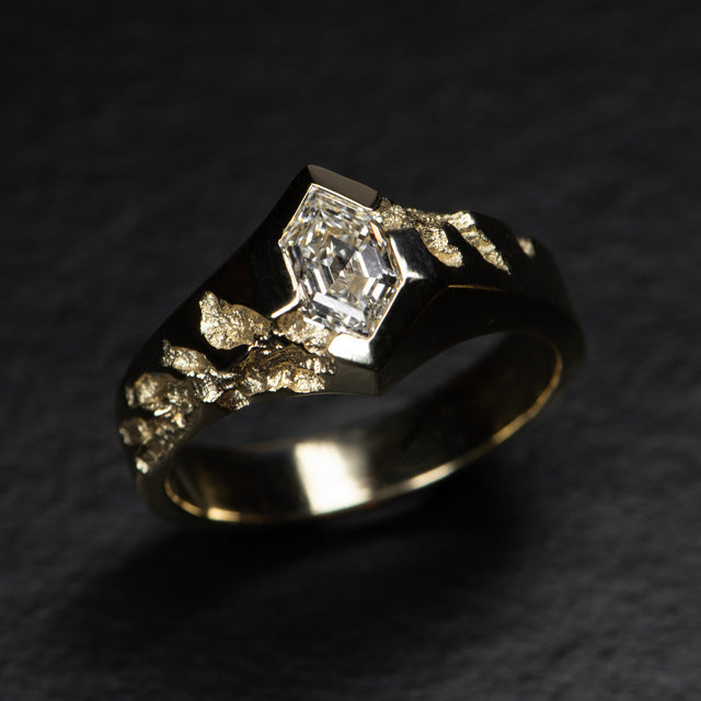 1ct Diamond Signet Ring - AEON