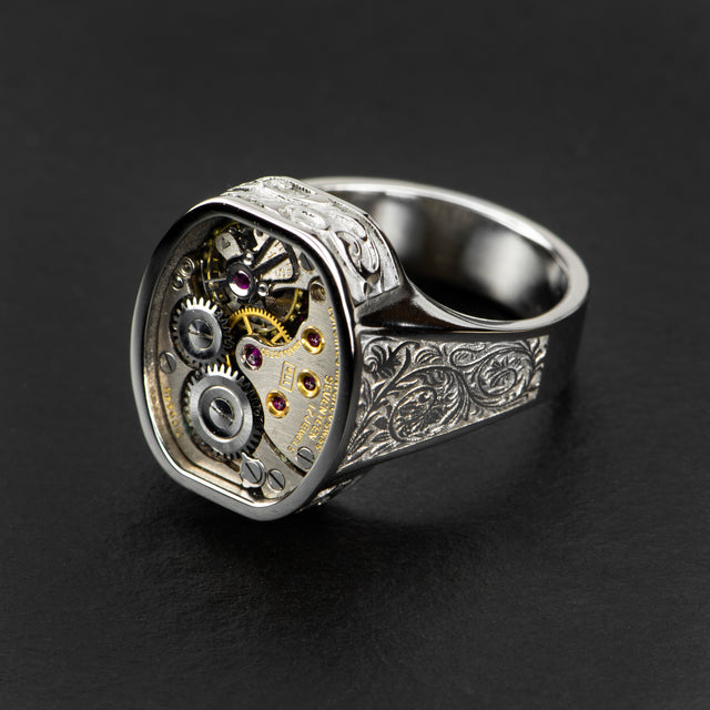 Platinum Longines Signet - CALIBRE 78 - AHW Studio