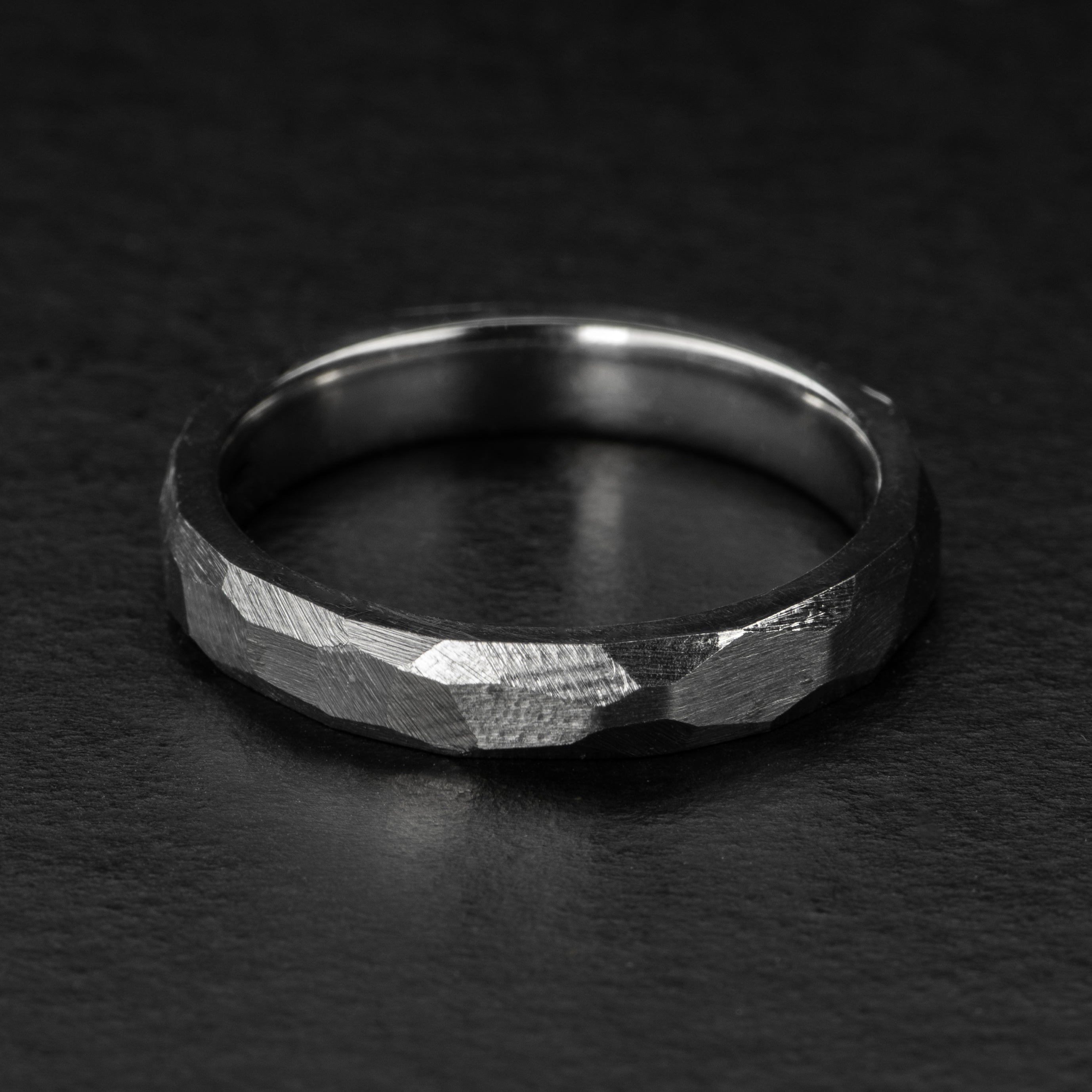 5mm Hammered Band - REFRACTION