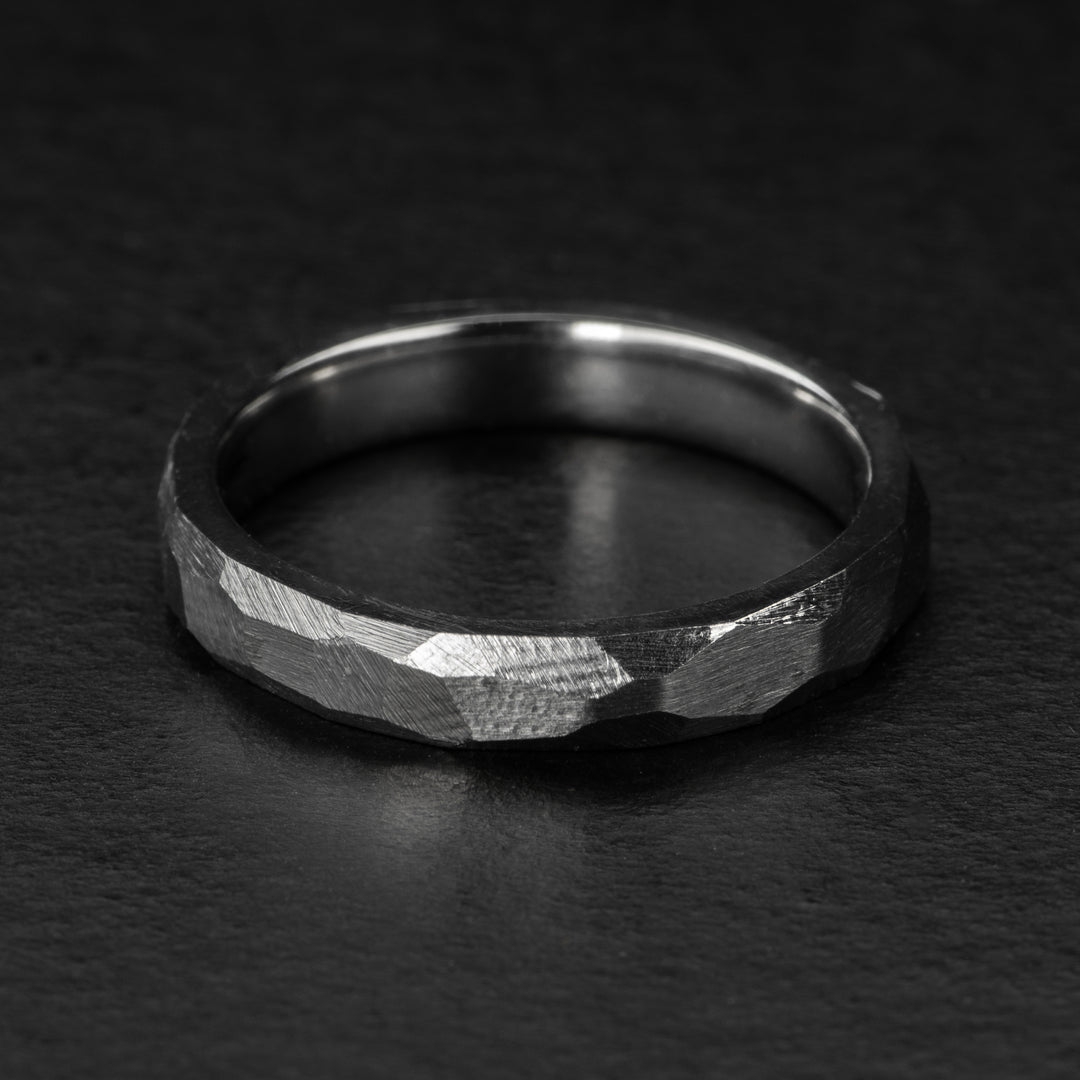 5mm Hammered Band - REFRACTION - AHW Studio