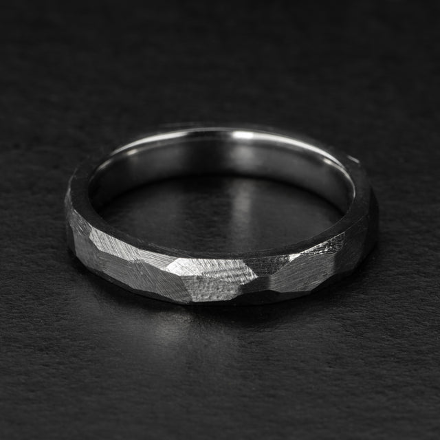 5mm Hammered Band - REFRACTION