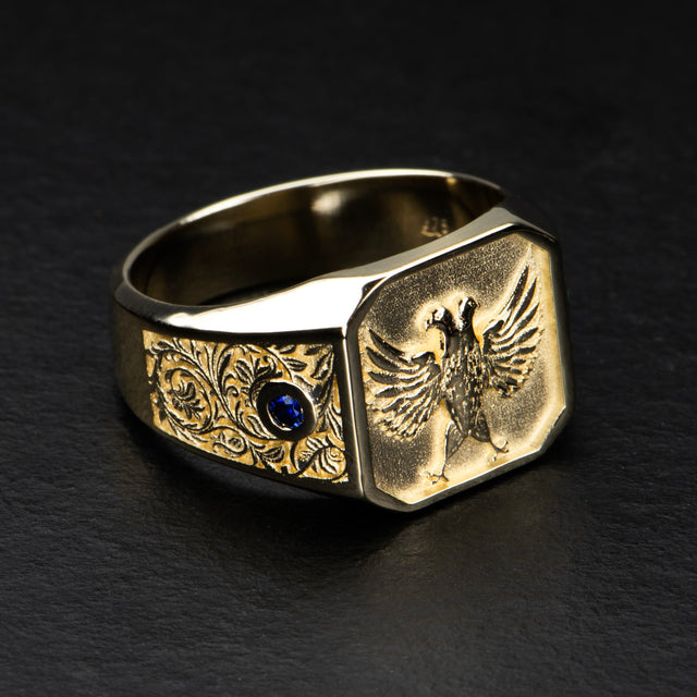 Personalised Signet Ring - IMPERIAL - AHW Studio