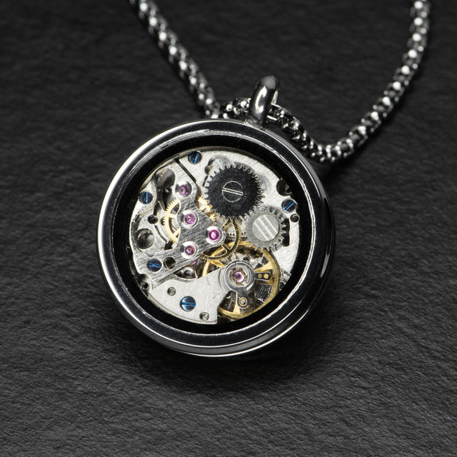 Watch Movement Pendant - MEDALLION - AHW Studio