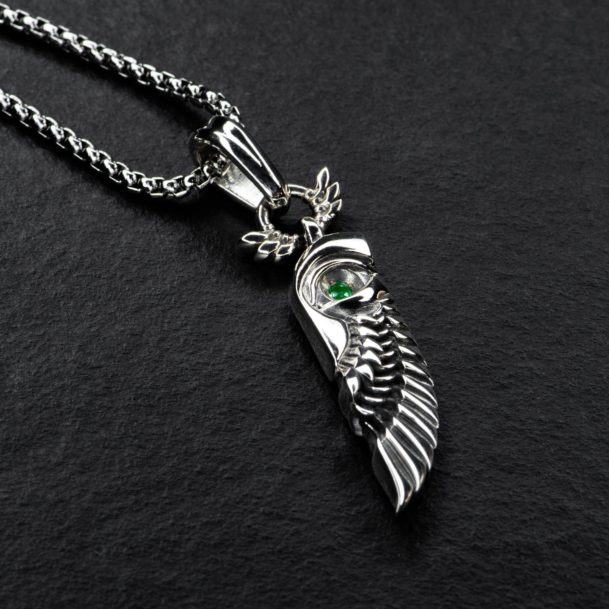 Emerald Pendant - SERAPH - AHW Studio