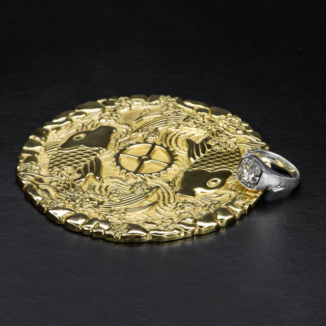 Brass Coaster - TIME & TIDE