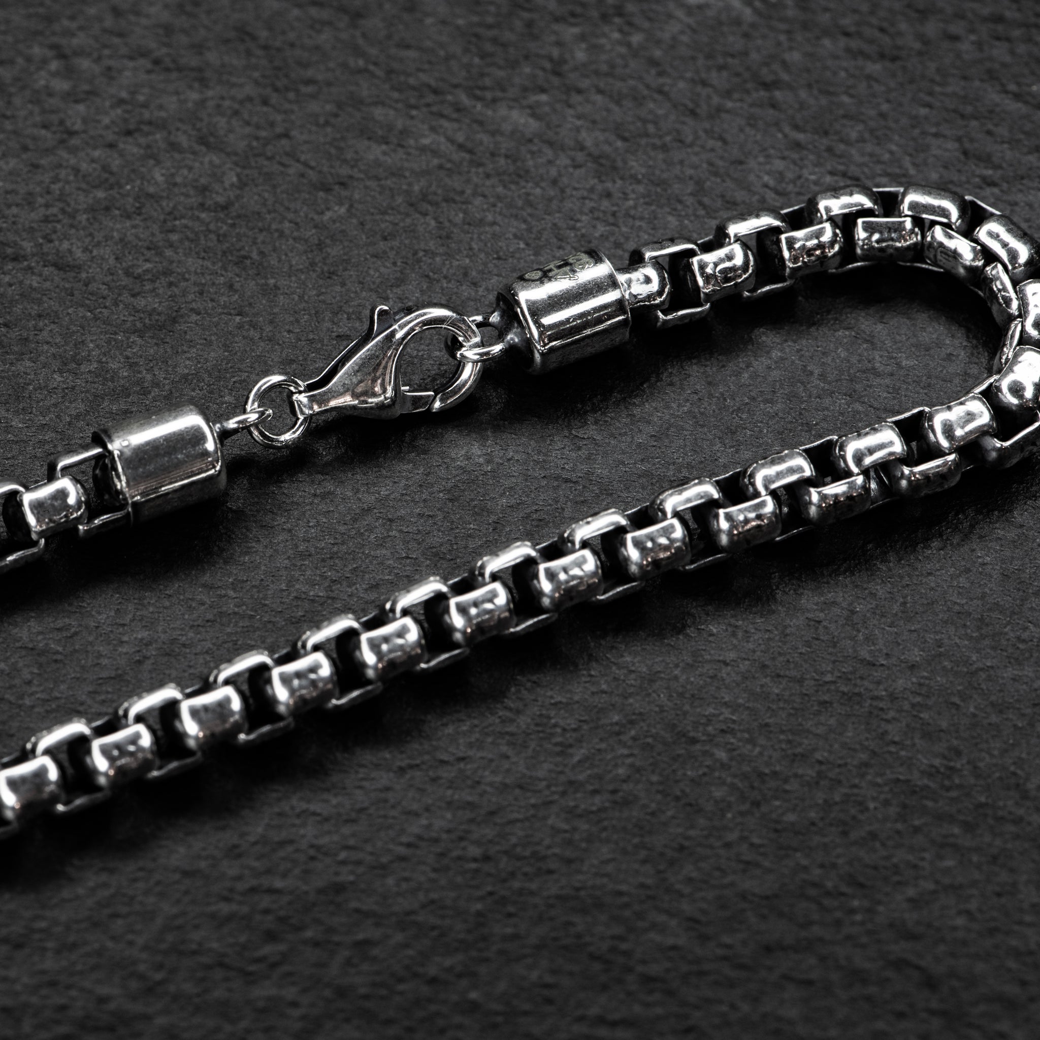 4mm Box Bracelet - BOXER - AHW Studio
