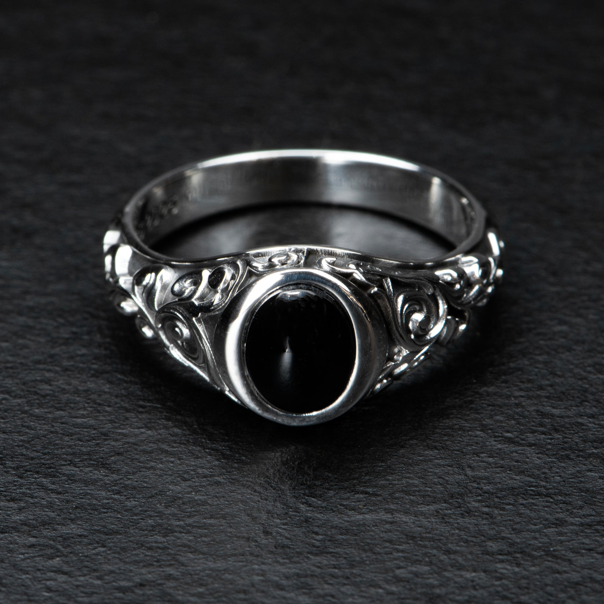 Onyx Signet Ring - ICONYX - AHW Studio