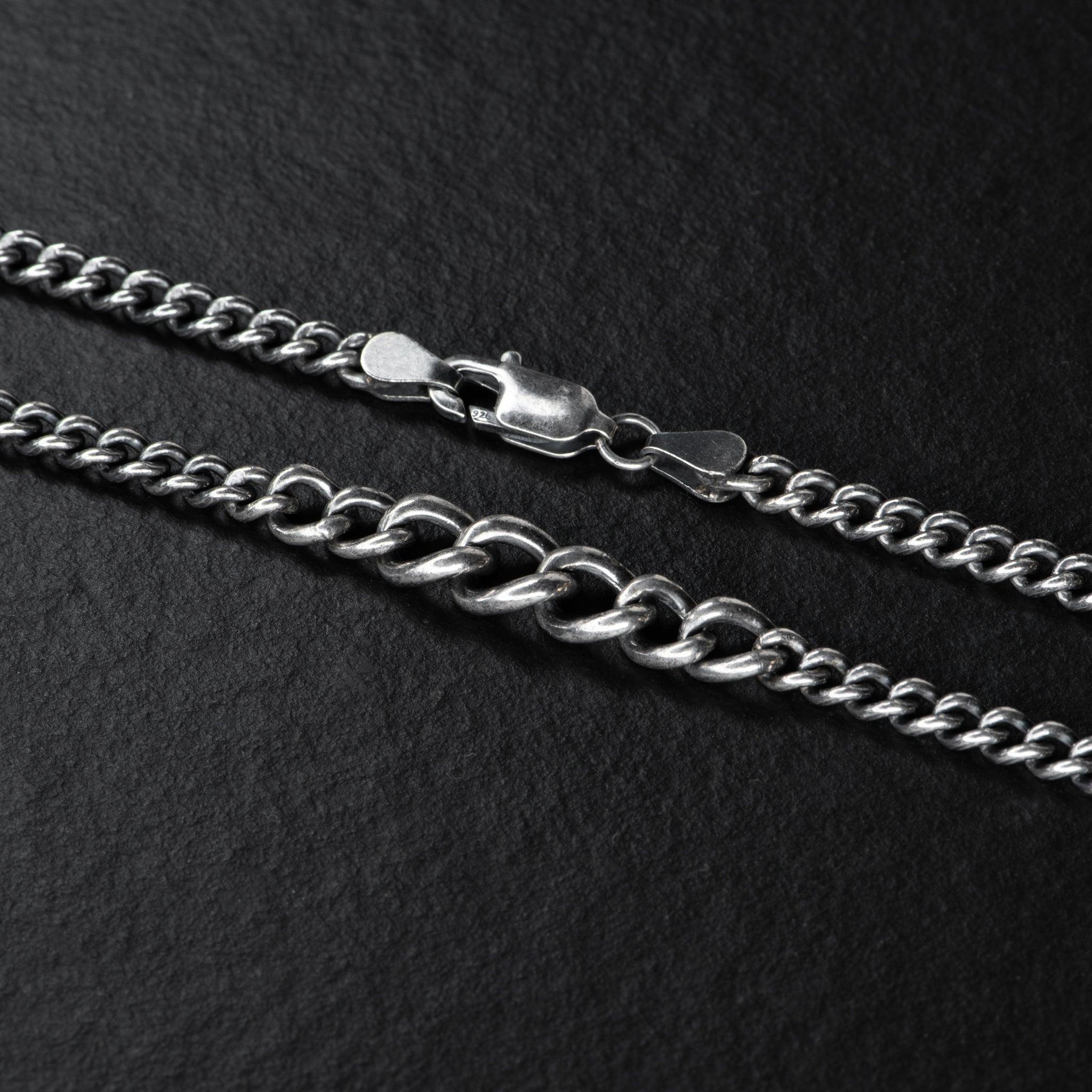 Silver Cuban Chain - GRADIENT LINK - AHW Studio