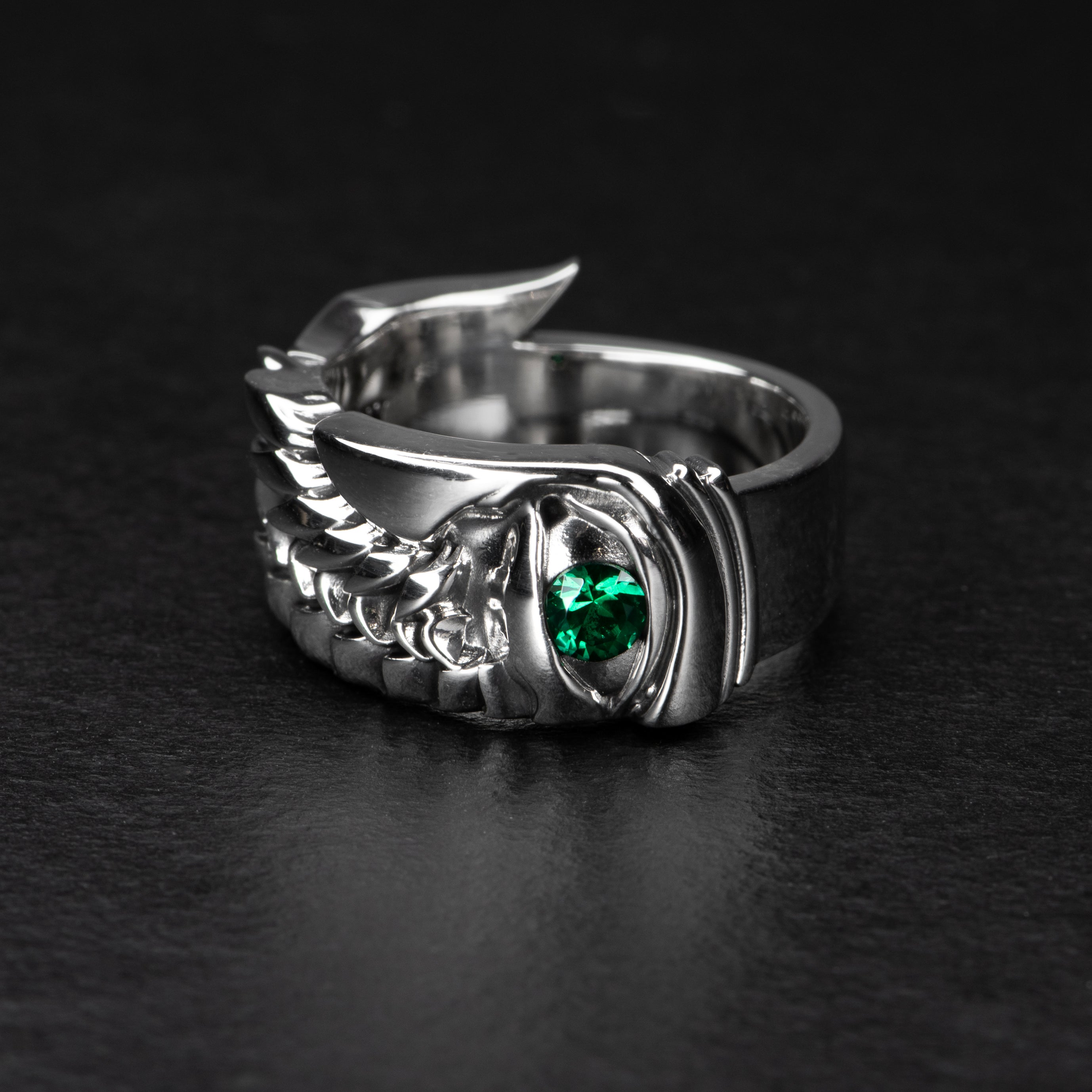 Emerald Band Ring - SERAPHIM