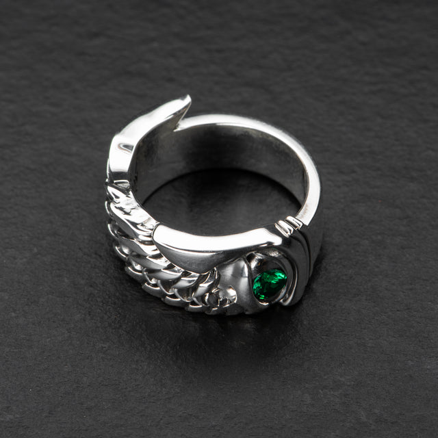 Emerald Band Ring - SERAPHIM