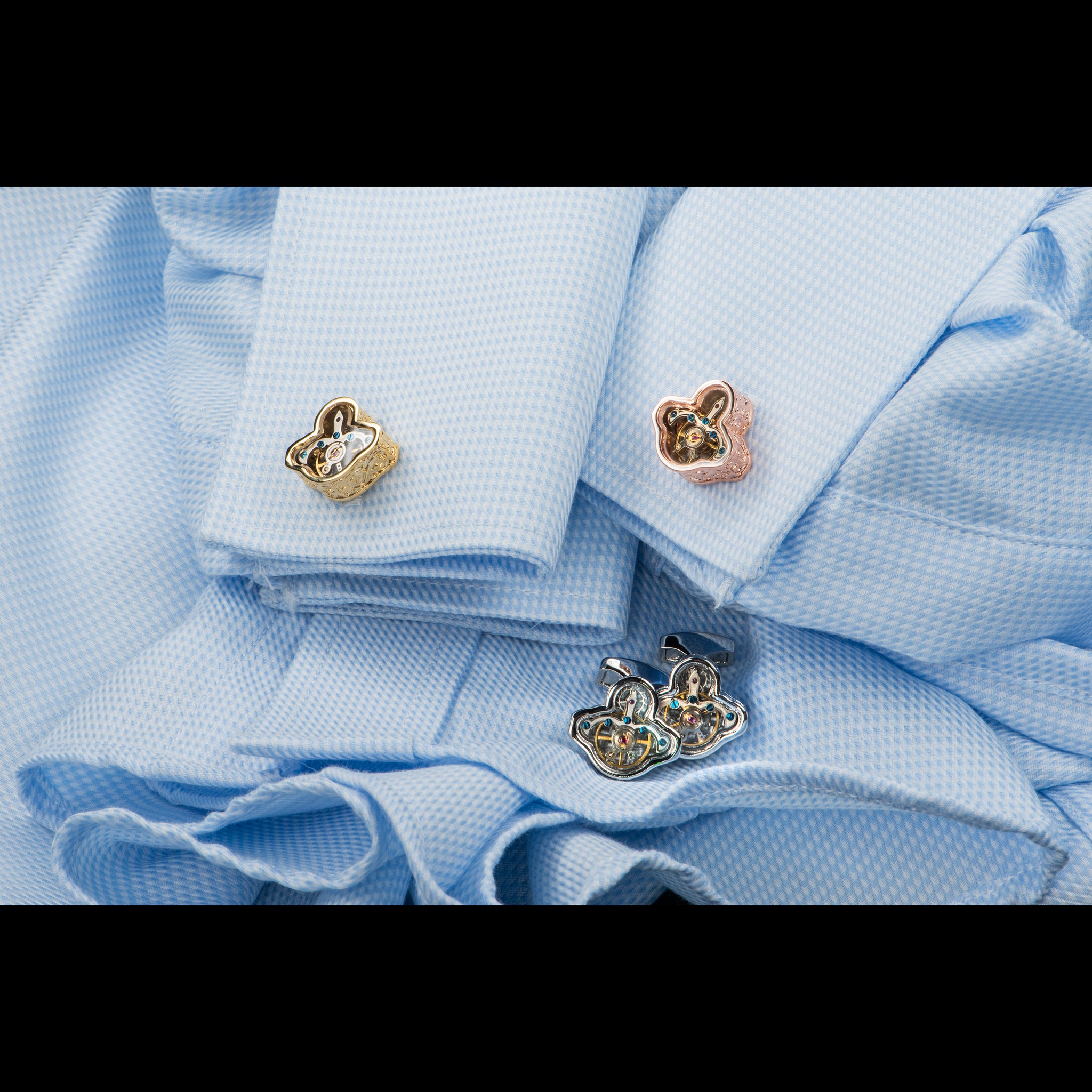 Mechanical Cufflinks - AXIS - AHW Studio