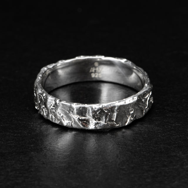 5mm Silver Band - TECTONIC