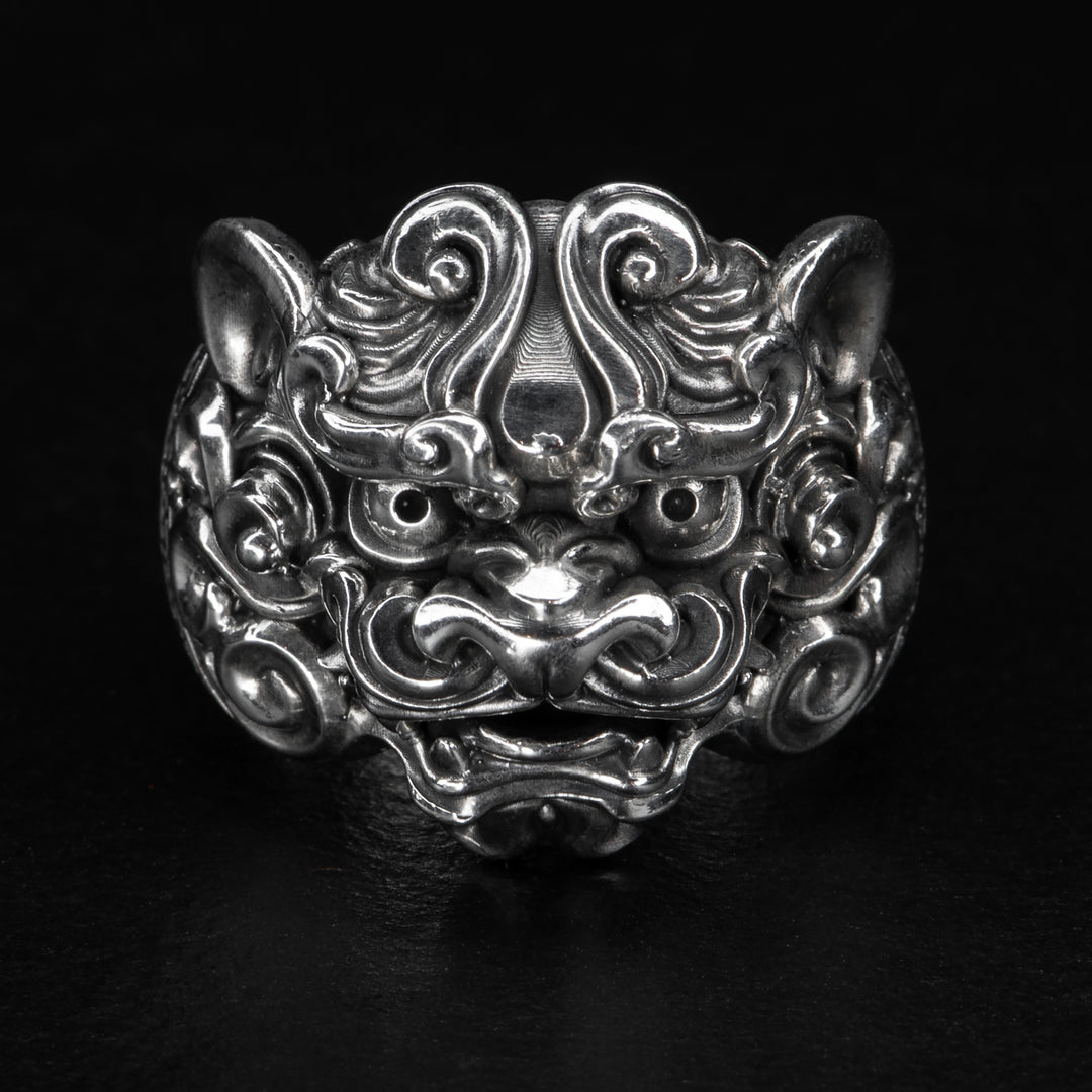 Foo Dog Ring - LION'S GATE - AHW Studio