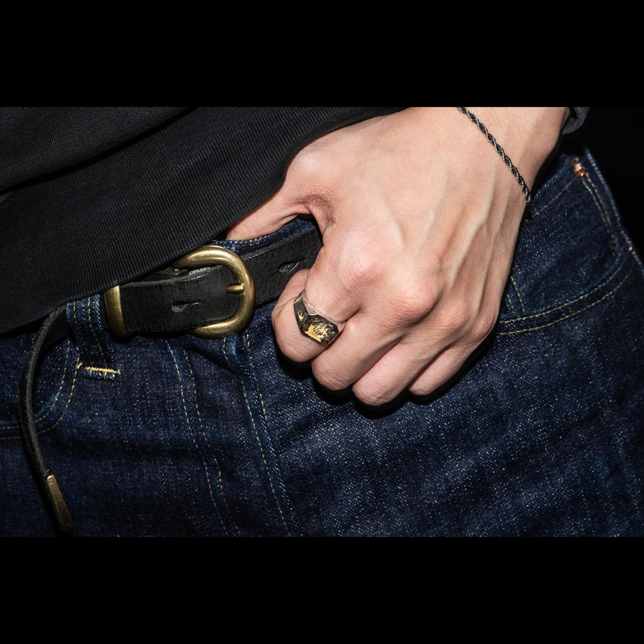 Silver & Gold Ring - VOYAGER - AHW Studio
