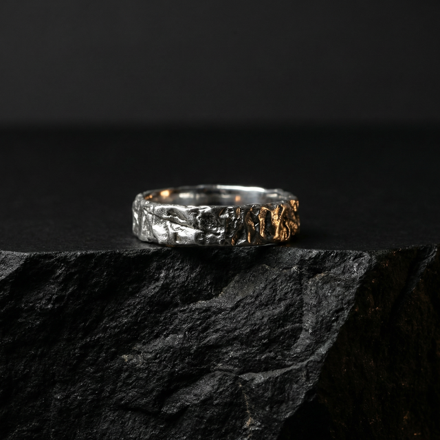 5mm Silver Band - TECTONIC