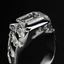 2ct Diamond Platinum Ring - INTERSTELLAR - AHW Studio