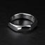 silver band ring